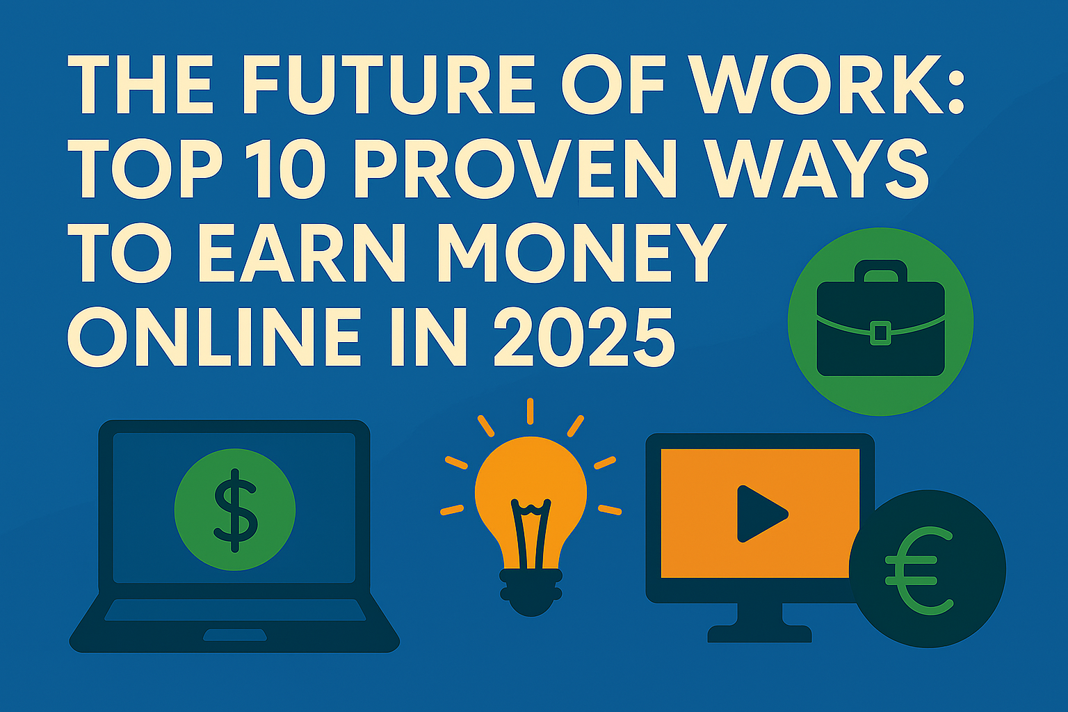 The Future of Work Top 10 Proven Ways to Earn Money Online in 2025